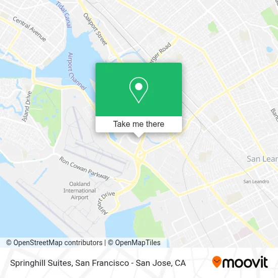 Springhill Suites map