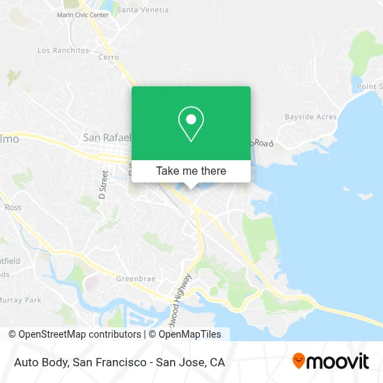 Auto Body map