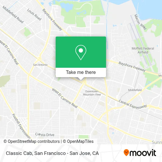 Classic Cab map