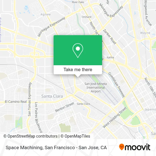 Space Machining map