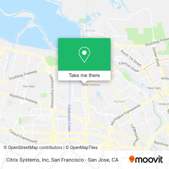 Citrix Systems, Inc map