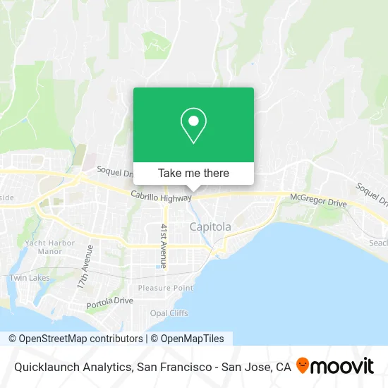 Quicklaunch Analytics map