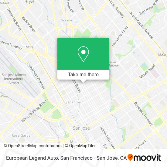 European Legend Auto map