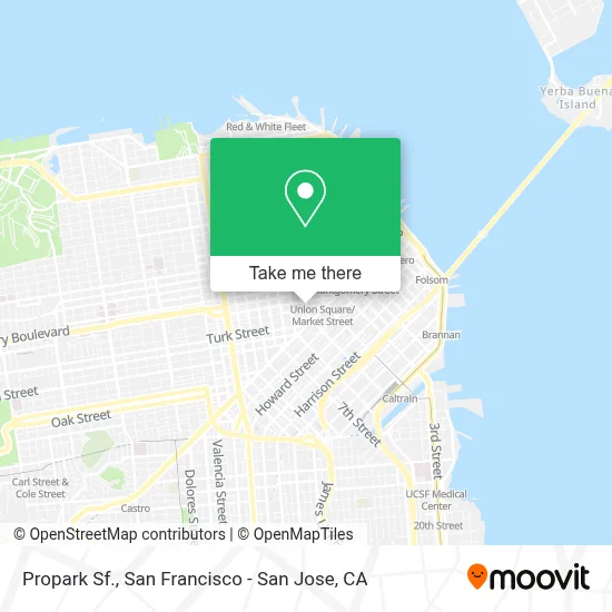 Propark Sf. map