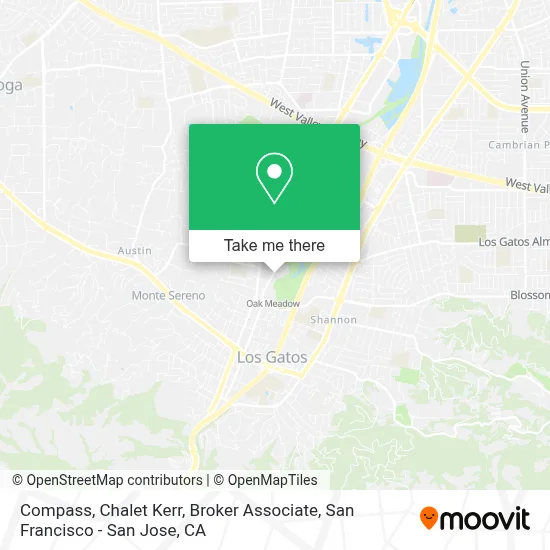 Compass, Chalet Kerr, Broker Associate map