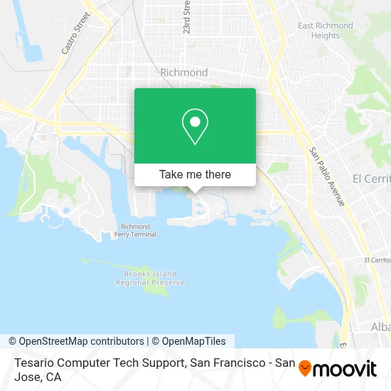 Tesario Computer Tech Support map