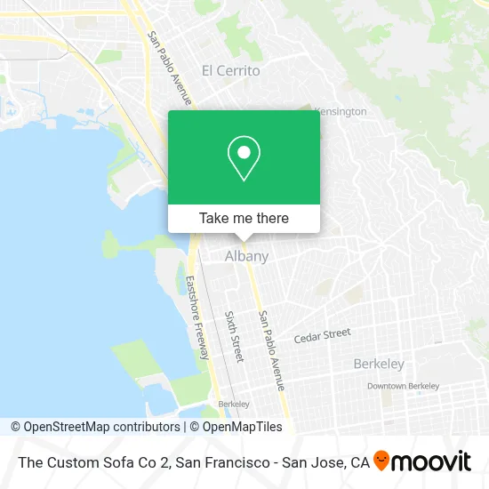 The Custom Sofa Co 2 map
