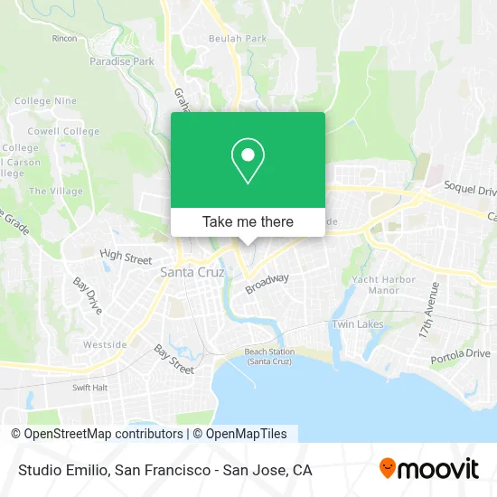 Studio Emilio map