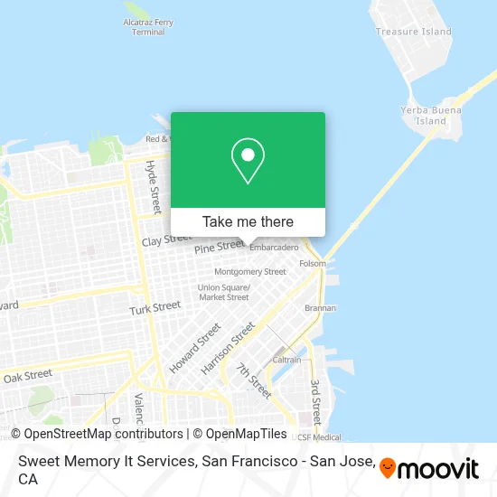 Sweet Memory It Services map