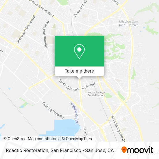 Reactic Restoration map