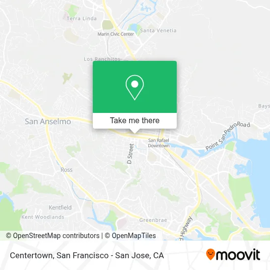 Centertown map