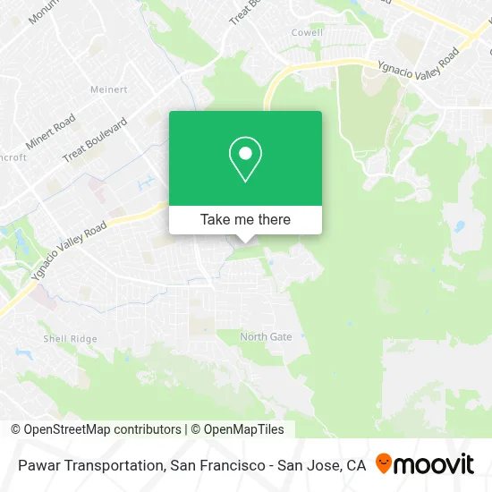 Pawar Transportation map