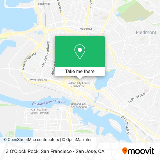 3 O'Clock Rock map