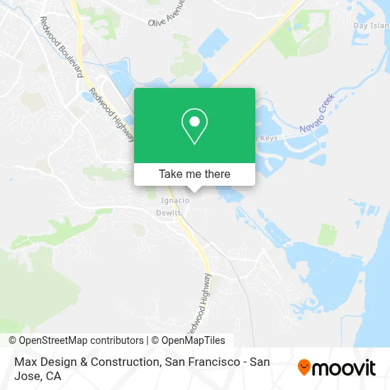 Max Design & Construction map