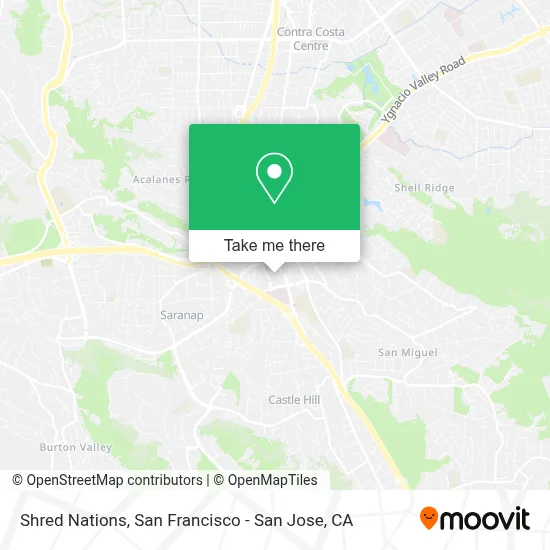 Shred Nations map