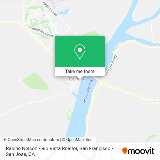 Ralene Nelson - Rio Vista Realtor map