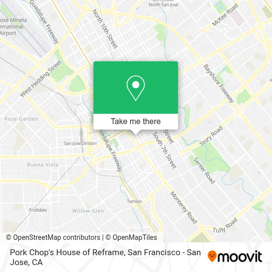 Pork Chop's House of Reframe map