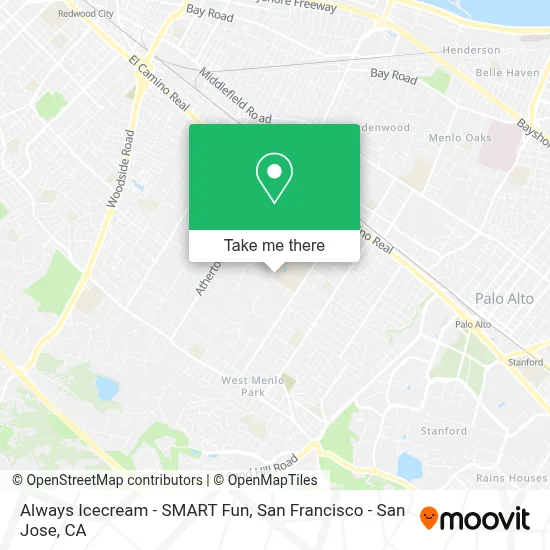 Always Icecream - SMART Fun map