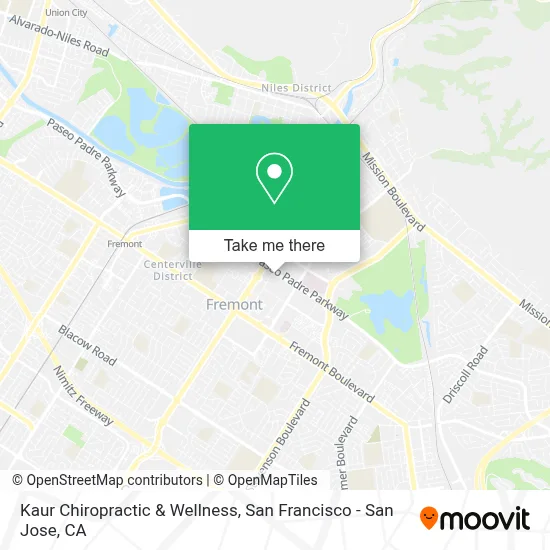 Kaur Chiropractic & Wellness map