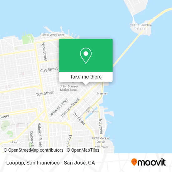 Loopup map