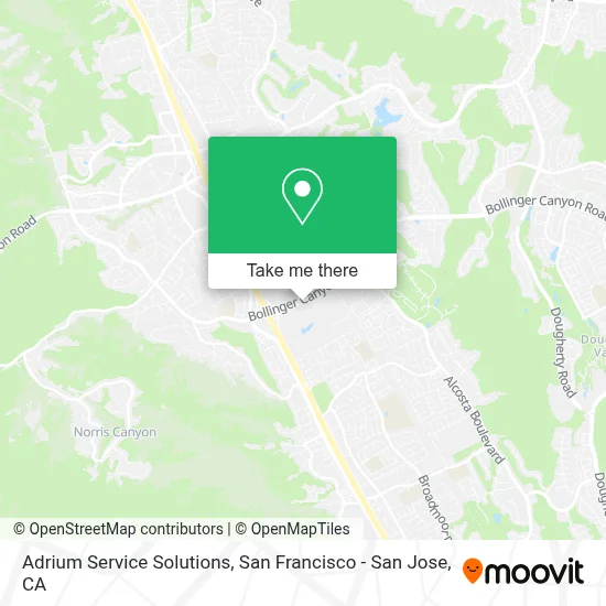 Adrium Service Solutions map