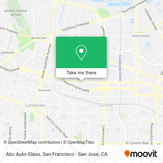 Abc Auto Glass map