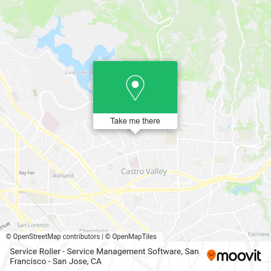 Service Roller - Service Management Software map