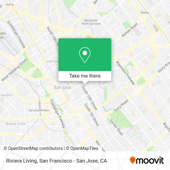 Riviera Living map
