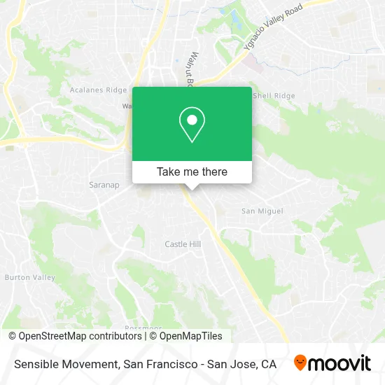 Sensible Movement map