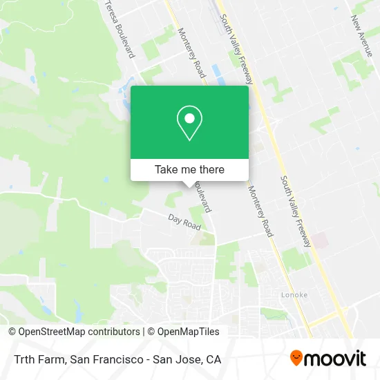 Trth Farm map