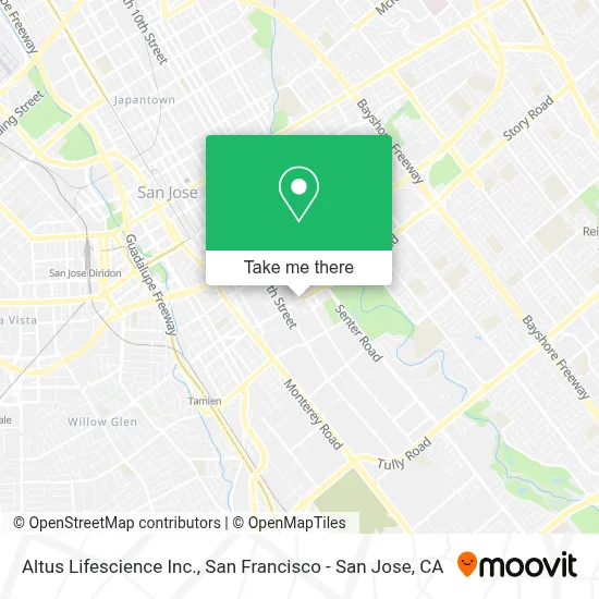 Altus Lifescience Inc. map