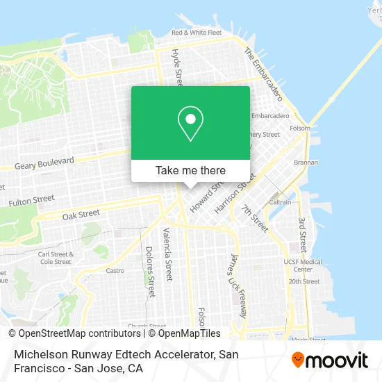 Michelson Runway Edtech Accelerator map