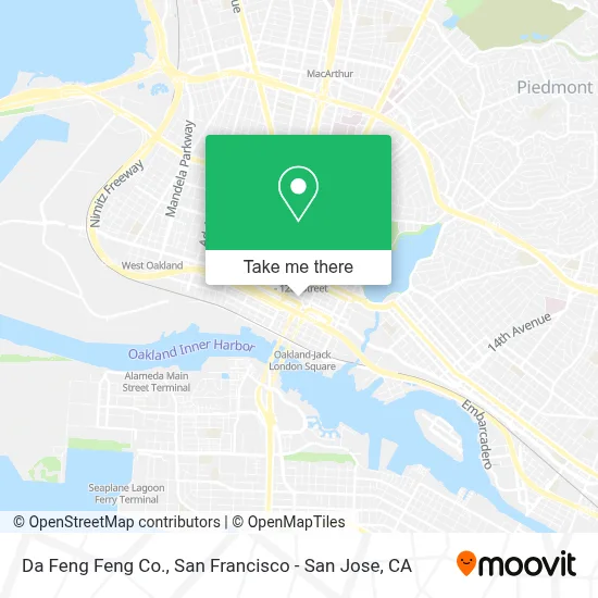Da Feng Feng Co. map