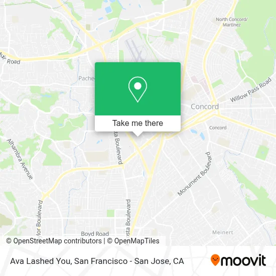 Ava Lashed You map