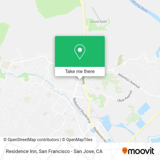 Residence Inn map