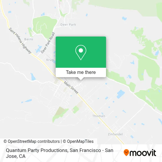 Quantum Party Productions map