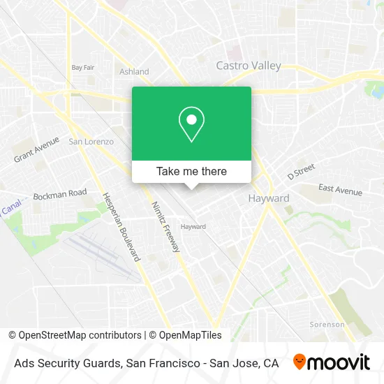 Ads Security Guards map