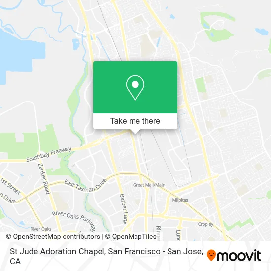 St Jude Adoration Chapel map
