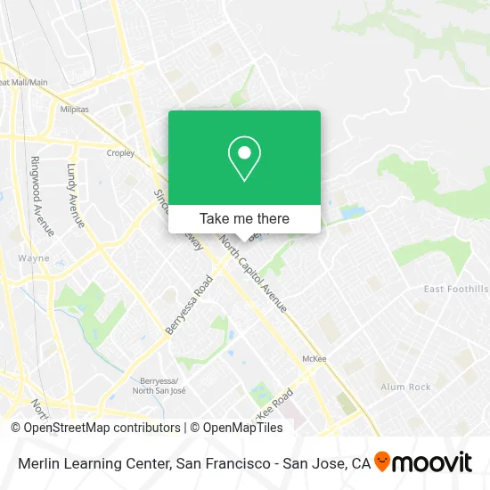 Merlin Learning Center map