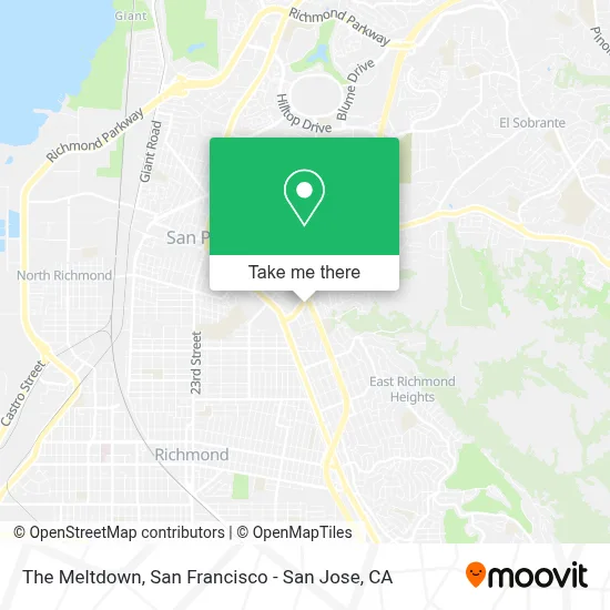 The Meltdown map