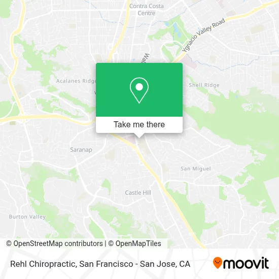 Rehl Chiropractic map