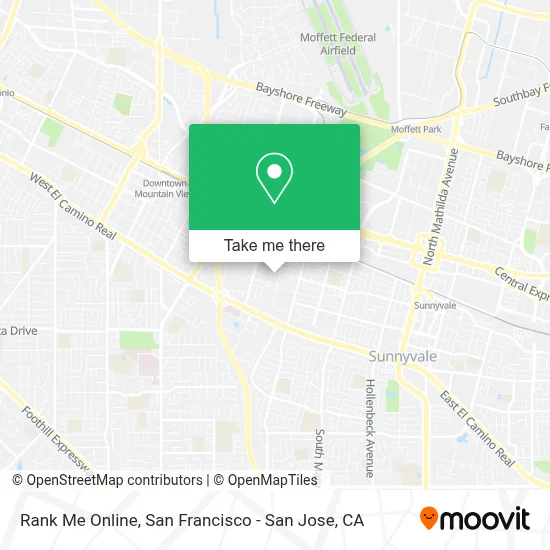 Rank Me Online map