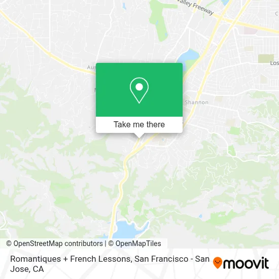 Romantiques + French Lessons map