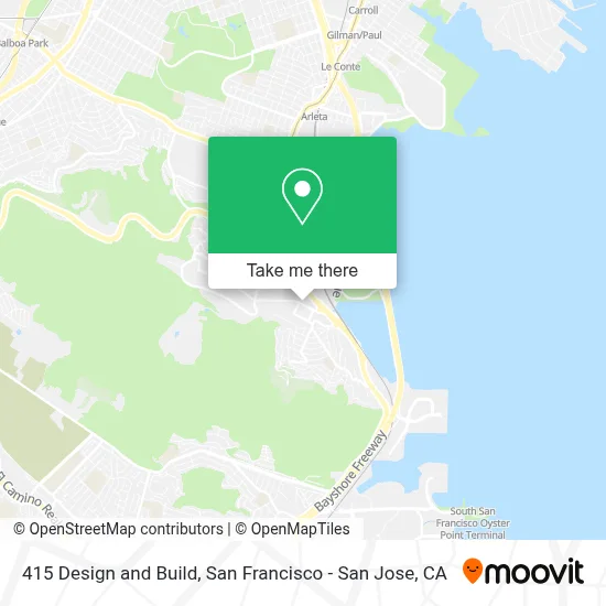 415 Design and Build map