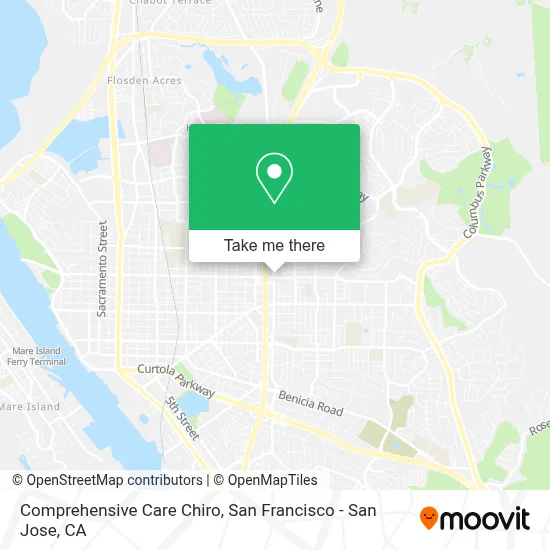 Comprehensive Care Chiro map