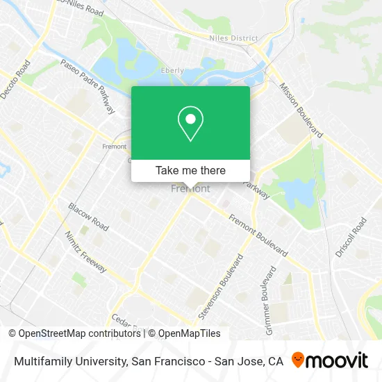 Multifamily University map