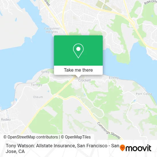 Tony Watson: Allstate Insurance map