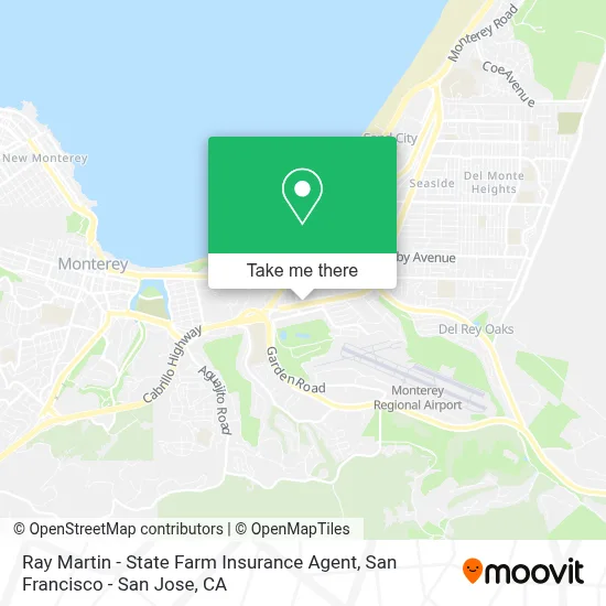 Ray Martin - State Farm Insurance Agent map