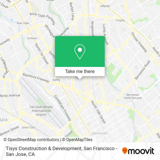 Tisys Construction & Development map