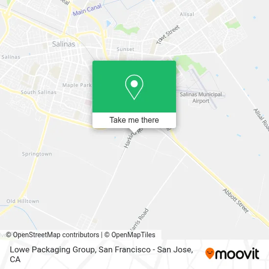 Lowe Packaging Group map